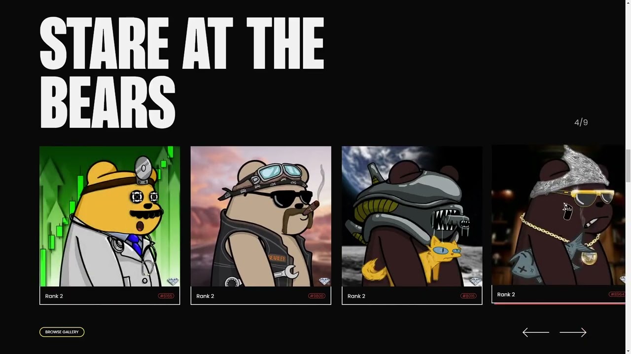 SUPERRAREBEARS NFT COLLECTION