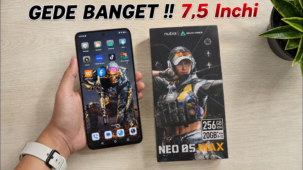 MENANG BANYAK‼️NUBIA NEO 5 MAX RASANYA KAYAK PEGANG TABLET MINI