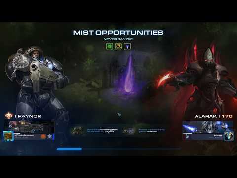 Starcraft 2 Co-Op Mutation 185 - Never Say Die Raynor (BIO)