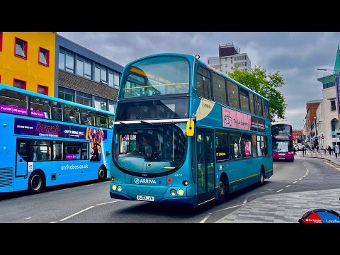 **ENDANGERED** Ride on Arriva Midlands Volvo B9TL Wright Eclipse Gemini 4202 (FJ08 LVN) Route 47