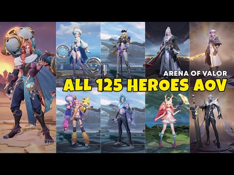 All 125 Heroes in Arena of Valor (2016–Latest)