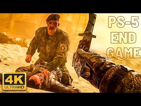 Modern Warfare 2 Remastered Ending - Captain Price VS Shepherd (4K 60FPS)