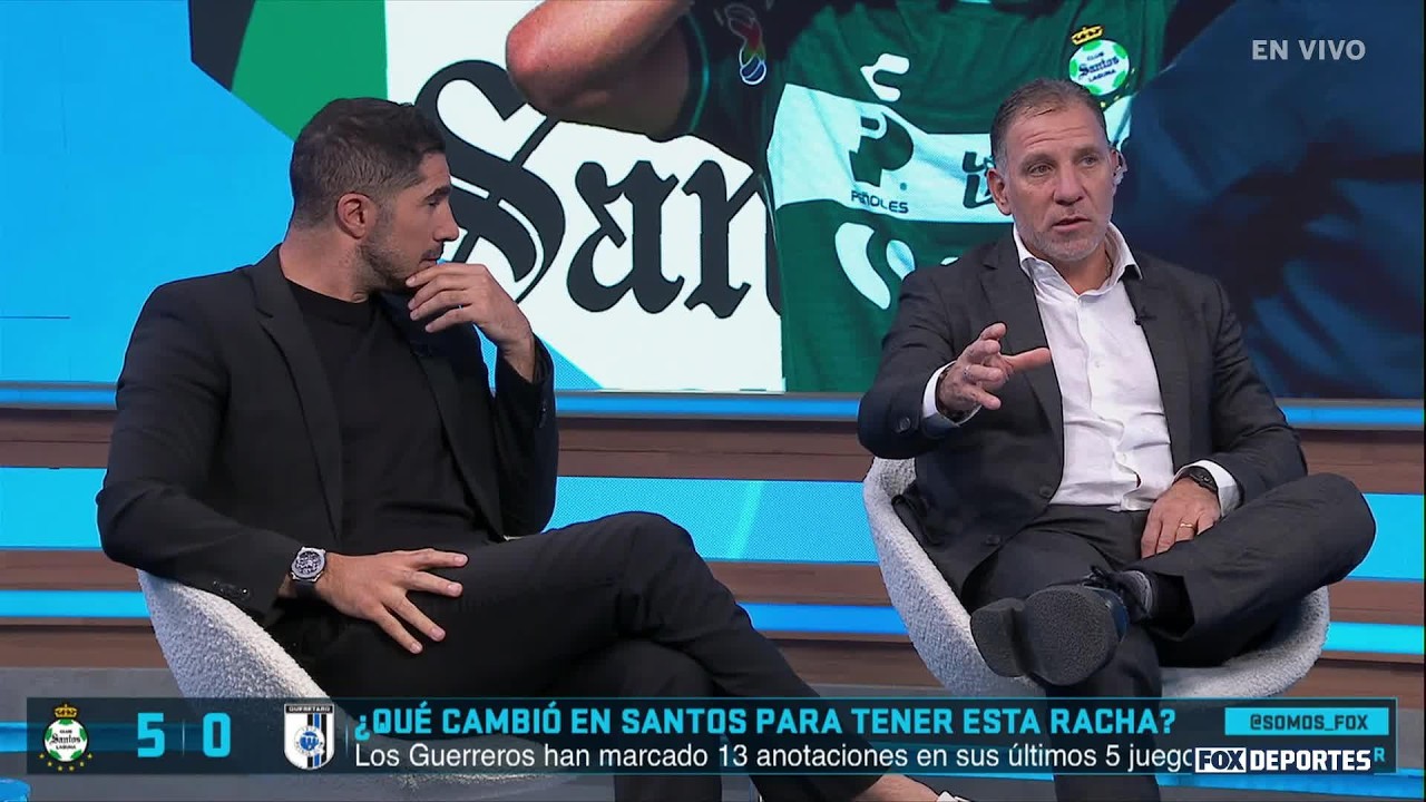 SANTOS 5-0 QUERÉTARO, ¿los 'GUERREROS' son el 'CABALLO NEGRO' de la LIGA MX? | Cuadro Titular