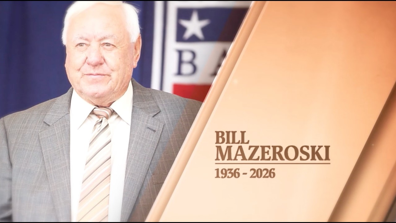 Remembering Pirates' 1960 World Series hero and Baseball Hall of Famer Bill Mazeroski (1936-2026)