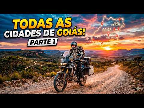 EXPEDIÇÃO GOIÁS: Visitando todos os municípios do estado de moto! (Parte 1)Video Principal GO Parte1