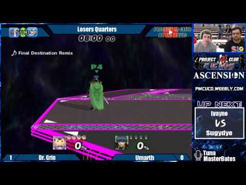 "Ascension 7/2/16" - Dr. Grin (Ness) v. Umarth (Marth) - Losers Quarters