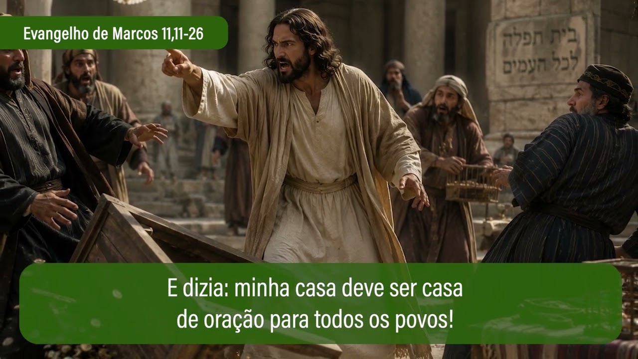 29 de maio Evangelho de Marcos 11,11-26