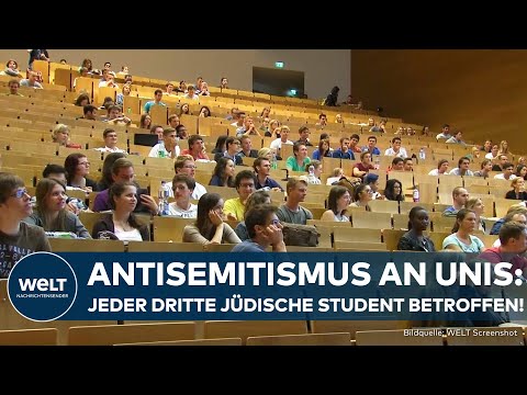 Video Thumbnail: ANTISEMITISMUS AN DEUTSCHEN UNIS: Jeder Dritte jüdische Student Opfer von Diskriminierung!