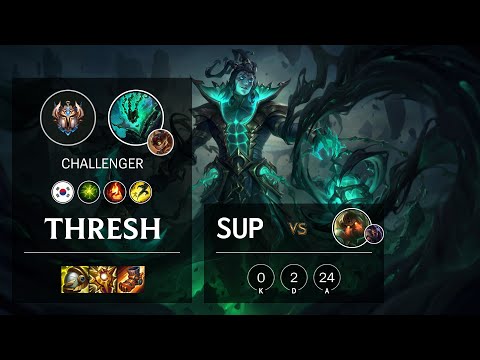 Thresh Support vs Nautilus - KR Challenger Patch 11.18