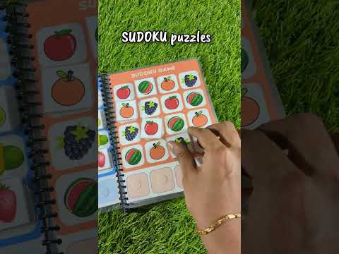 Fruit & Veggie Sudoku: Fun Learning for Kids!
