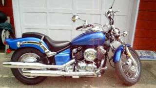 preview picture of video '650 Yamaha V-Star  Exhaust'