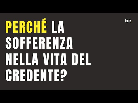 Perché la sofferenza nella vita del credente? | Silvano Bianco | 19 giugno 2022