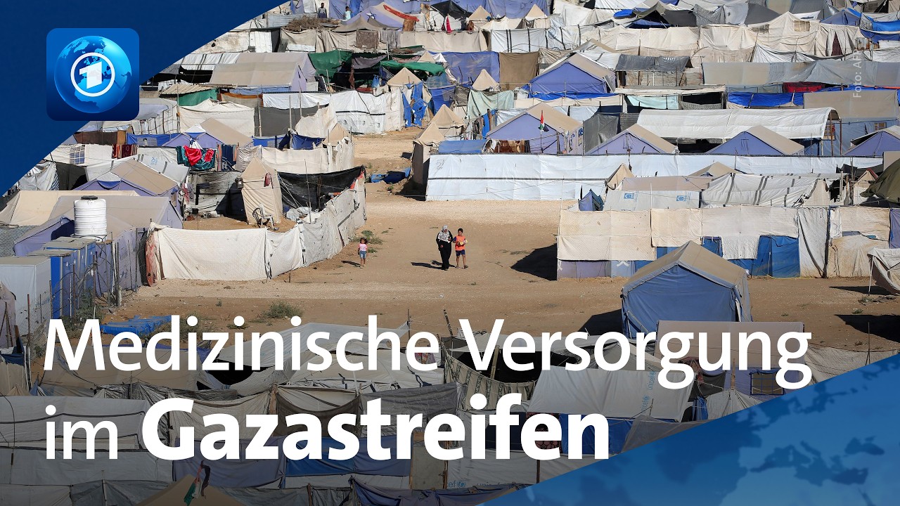 Hilfsorganisation errichtet kleine Klink in Gaza-Stadt