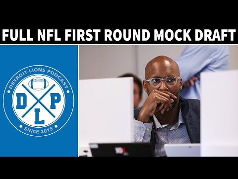 , title : 'Consensus First Round NFL Mock Draft | Detroit Lions Podcast'