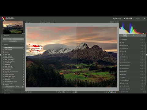 Darktable 3.4 Photography Edition 3: Anboto