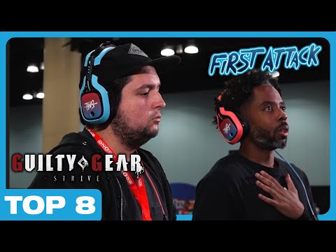FIRST ATTACK 2025 - GGST TOP 8 (Aboii, Lord Knight, Kazam) AWT Gold Guilty Gear Strive Tournament
