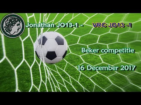 Samenvatting Jonathan JO13-1 - VRC JO13-1 (8-0) 16-december 2017 (Beker)