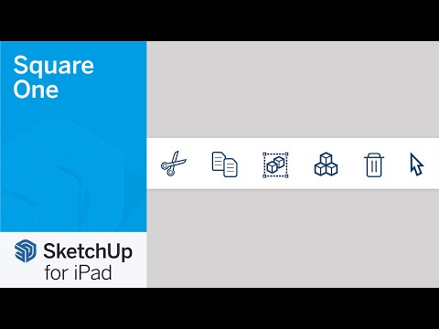 Context Menu - SketchUp for iPad Square One