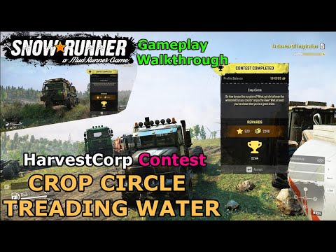SnowRunner Contest - Crop Circle | SnowRunner Contest - Treading Water | HarvestCorp Contest Phase 8