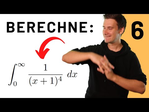 Berechne das UNEIGENTLICHE INTEGRAL | Uneigentliche Integrale Aufgabe 6