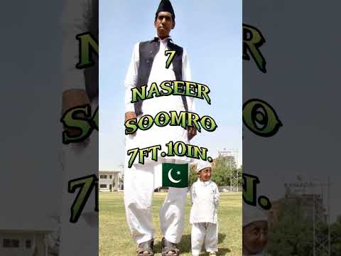 Top 10 Tallest Man In The World #brahim #sultan #sultankosen #dharmendra #india #turkey #tallest