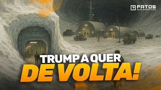 A CIDADE militar ULTRASSECRETA do Exército dos EUA sob o GELO