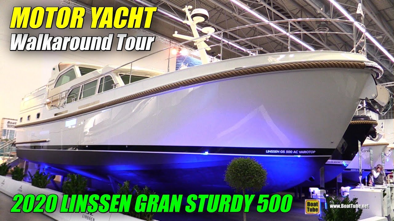 Linssen Grand Sturdy 500 AC Variotop Motor Yacht - Walkaround Tour - 2020 Boot Dusseldorf