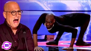 Troy James: Flexible Contortionist FREAKS OUT The Judges! | America&#39;s Got Talent 2018