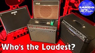 Video thumbnail for Which 12" Combo Amp is the Loudest? by Landon Bailey