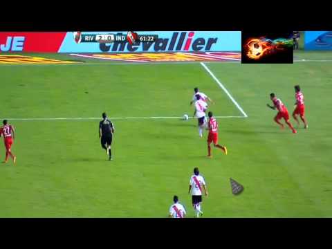 River Plate VS Independiente - copa de oro 2015 - Gol de Mora 2 - 0