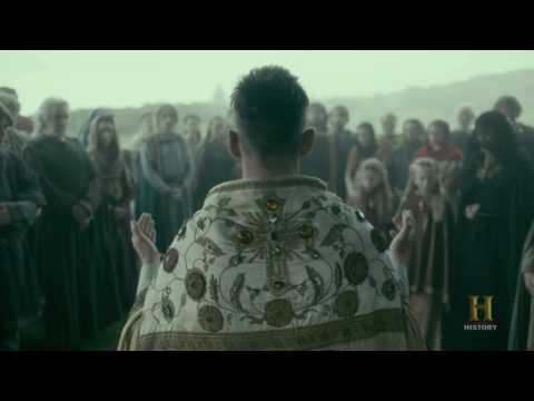 Vikings - 4x20 New Character | The Priest | Ending Scene HD