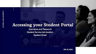 Freshman Experience: Accessing Your Student Portal Video