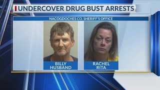 Undercover meth bust leads to arrests in Nacogdoches County