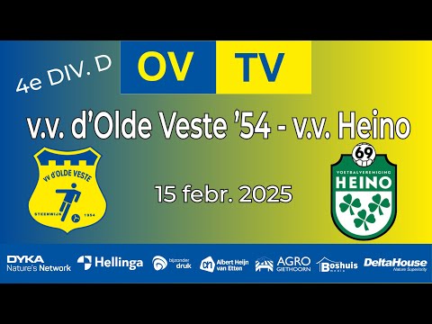 OV-TV | Samenvatting | v.v. d'Olde Veste - v.v. Heino | 15-02-2025 | 4e Div. D