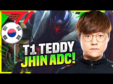 TEDDY IS BACK WITH JHIN! - T1 Teddy Plays Jhin ADC vs Kai'Sa! | KR SoloQ Patch 10.22