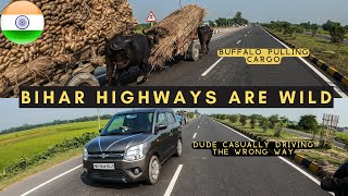 Traffic is WILD in Bihar - Is wearing helmets forbidden here 🤣 ? India Motovlog