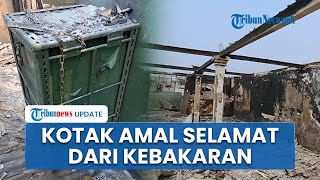 Masjid Ikut Ludes Terbakar dalam Kebakaran di Penjaringan, Tersisa Kotak Amal yang Utuh
