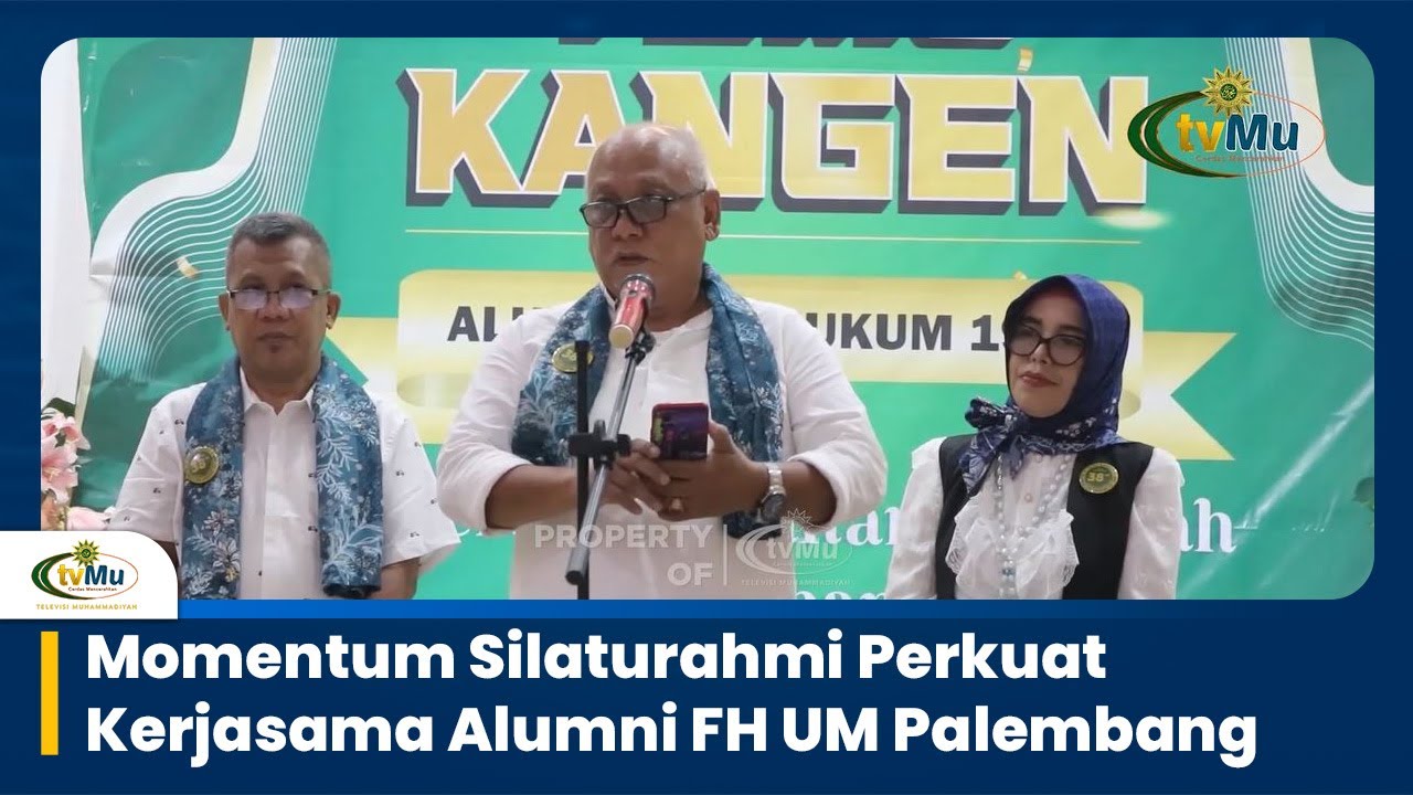Perkuat Silaturahmi, Alumni Fakultas Hukum UM Palembang Angkatan 1987 Gelar Reuni Akbar