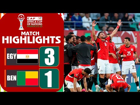 Egypt vs Benin 3-1 Highlights | Africa Cup of Nation 2025 | benin egypt