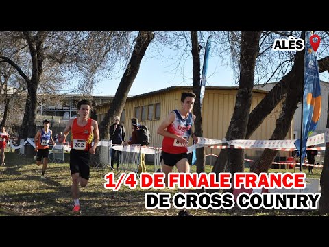 1/4 DE FINALE FRANCE DE CROSS COUNTRY - Alès - Occitanie !