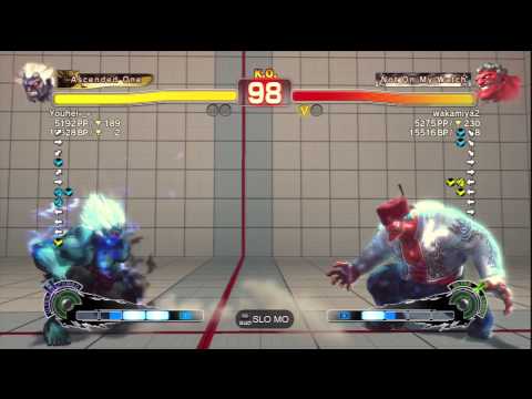 Youhei-_- [Oni] Vs wakamiya2 [Hakan] SSF4 AE Japanese Online Ranked Matches - PSN