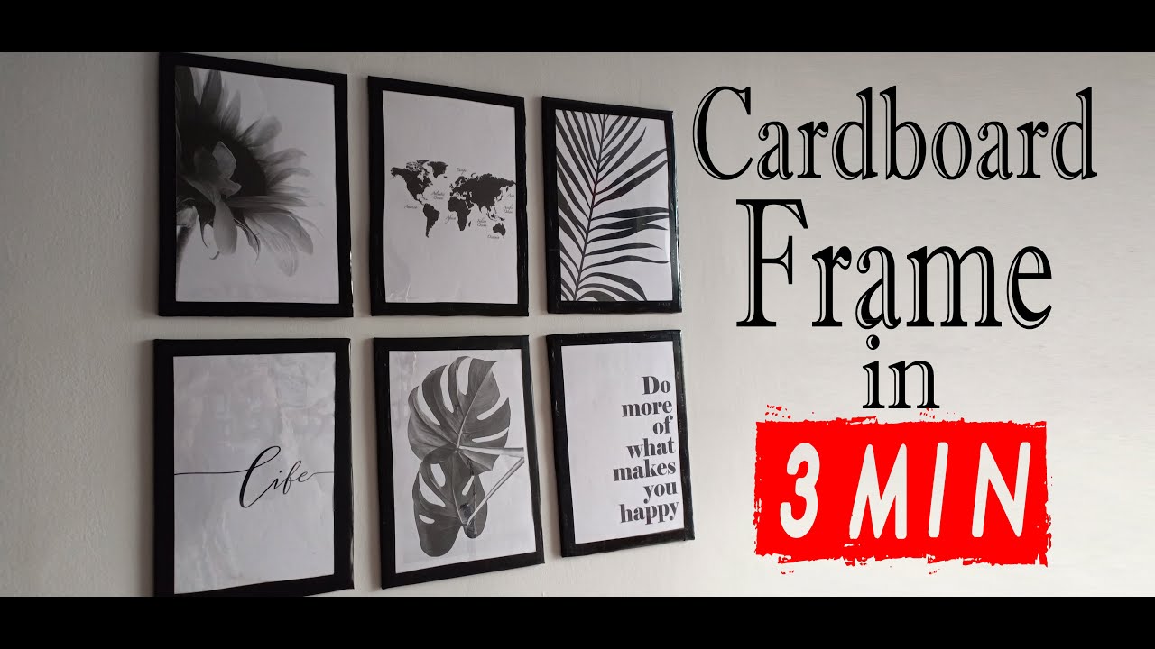 Watch DIY Cardboard Photo Frame now DIY Cardboard Photo Frame