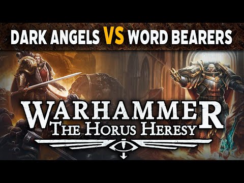 Dark Angels vs Word Bearers Horus Heresy Bitesize Battle Report