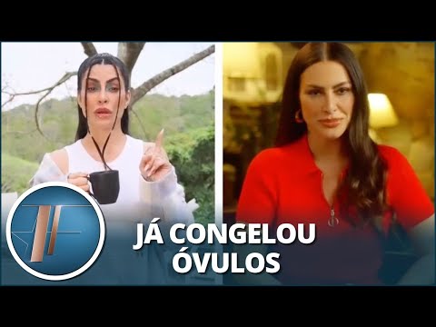 Cléo diz ter planos de se tornar mãe: “A gente quer adotar também”