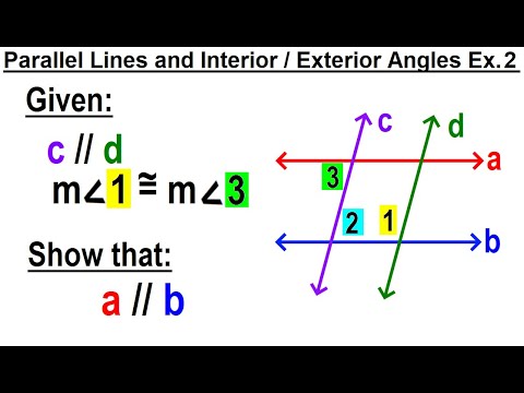 Geometry Ch 4 Lines and Angles 1 of 54 Parallel Lines and Planes