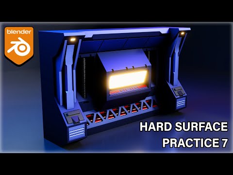 Blender Hard Surface Practice 7