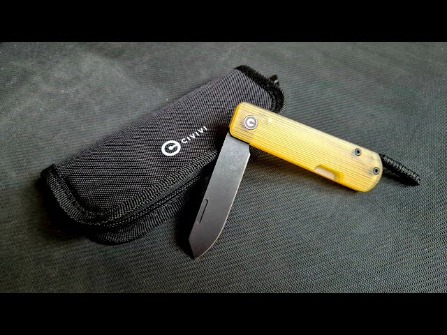 Vídeo relacionado con CIVIVI Slippy Sendy Folding Pocket Knife, Slip Joint EDC Knives C24075B-1