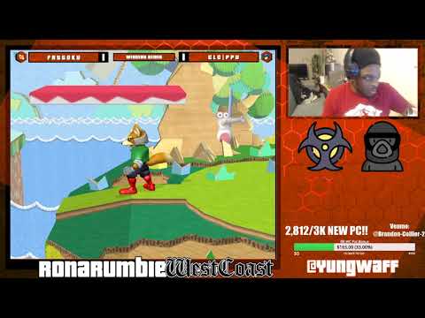 FatGoku (Fox) vs PewPewU (Marth) | Winner's Semis | Rona Rumble: West Coast XIV