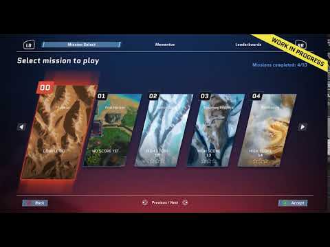 Blink: Rogues Mission Select