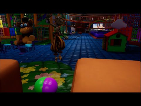 What Happens to Sundrop When Gregory Goes into Ballpit? - FNAF Security Breach